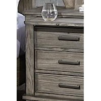 Nightstand pullout shelf